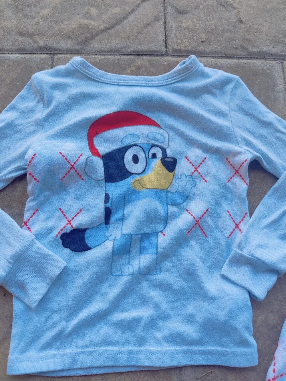Disney Bluey Christmas Pajamas Set Size  6